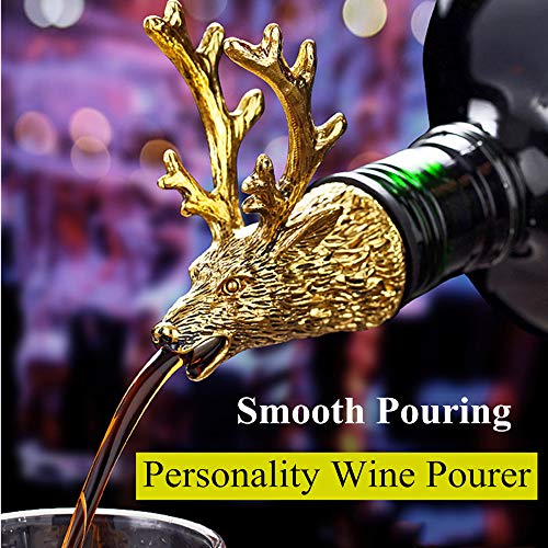 Gold Wine Pourer Aerator Decanter Spout W886728