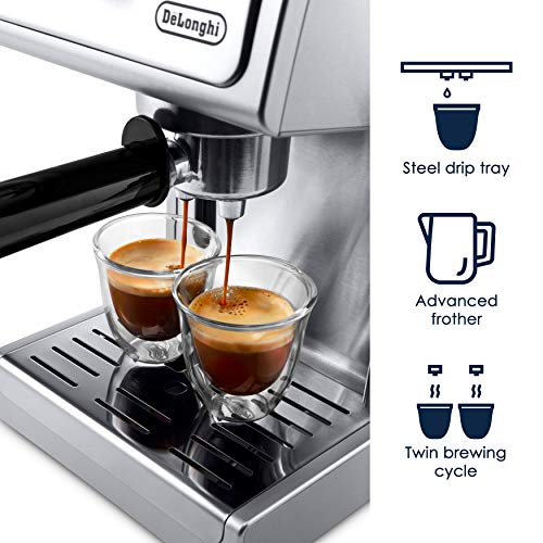 Silver Espresso Cappuccino Machine C71822