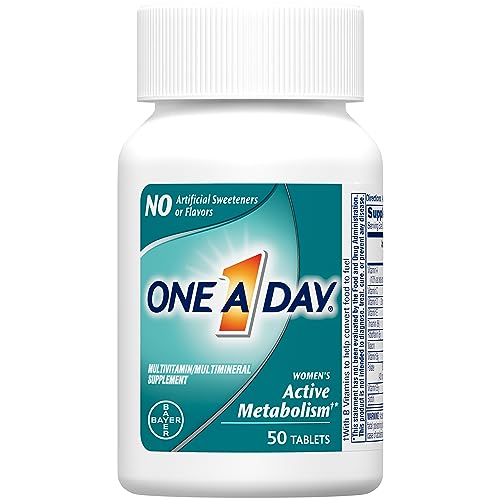 One A Day Women’s Active Metabolism Multivitamin, 50 Count N242141