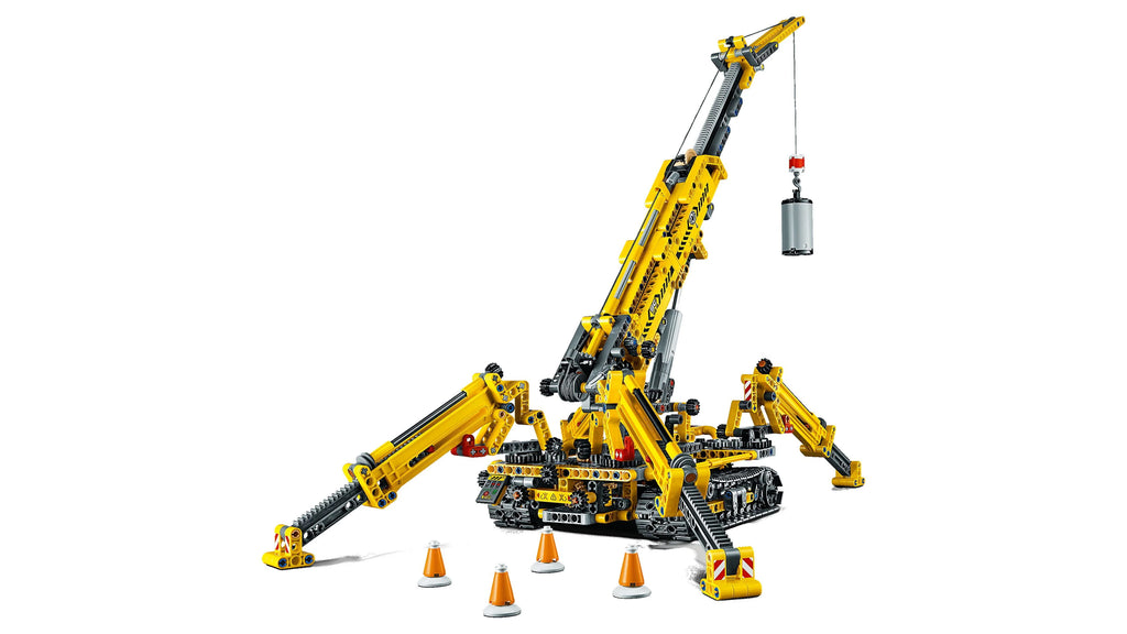 Compact Crawler Crane Construction Model Set (920 Pieces) G367