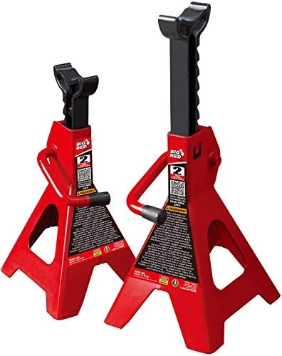 2 Ton Hydraulic Trolley Floor Jack with 2 Jack Stands X600457