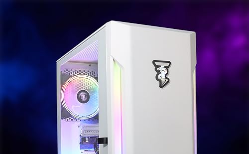 White Gaming PC Desktop Computer N912916