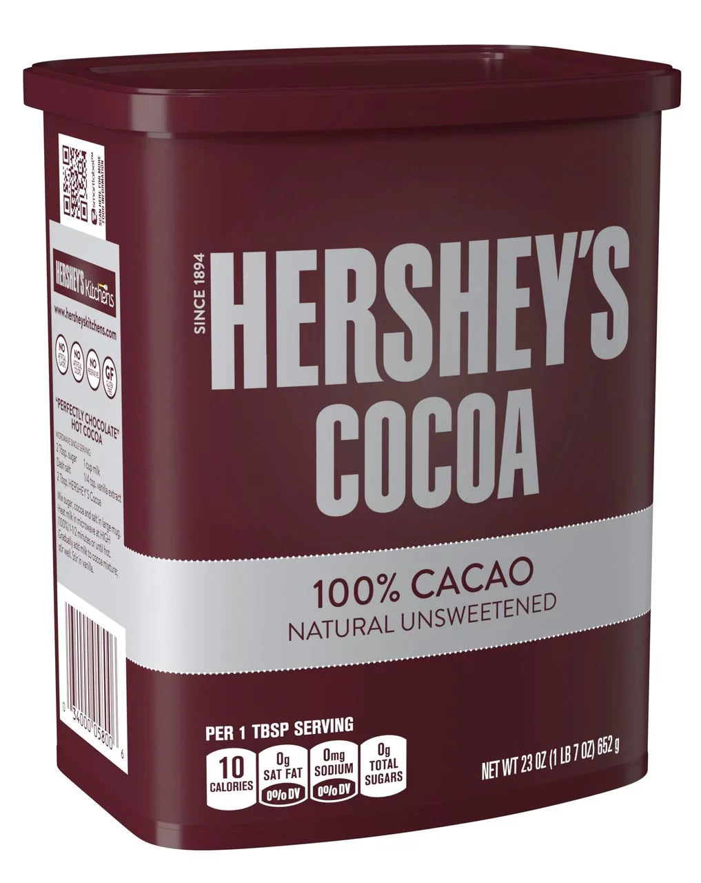 Natural Unsweetened Cocoa 23 oz. Z24767