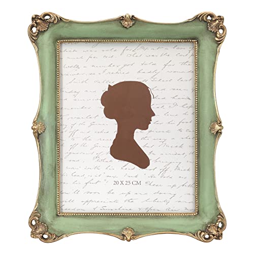 8x10 Inch Vintage Picture Frame with Glass Front M875