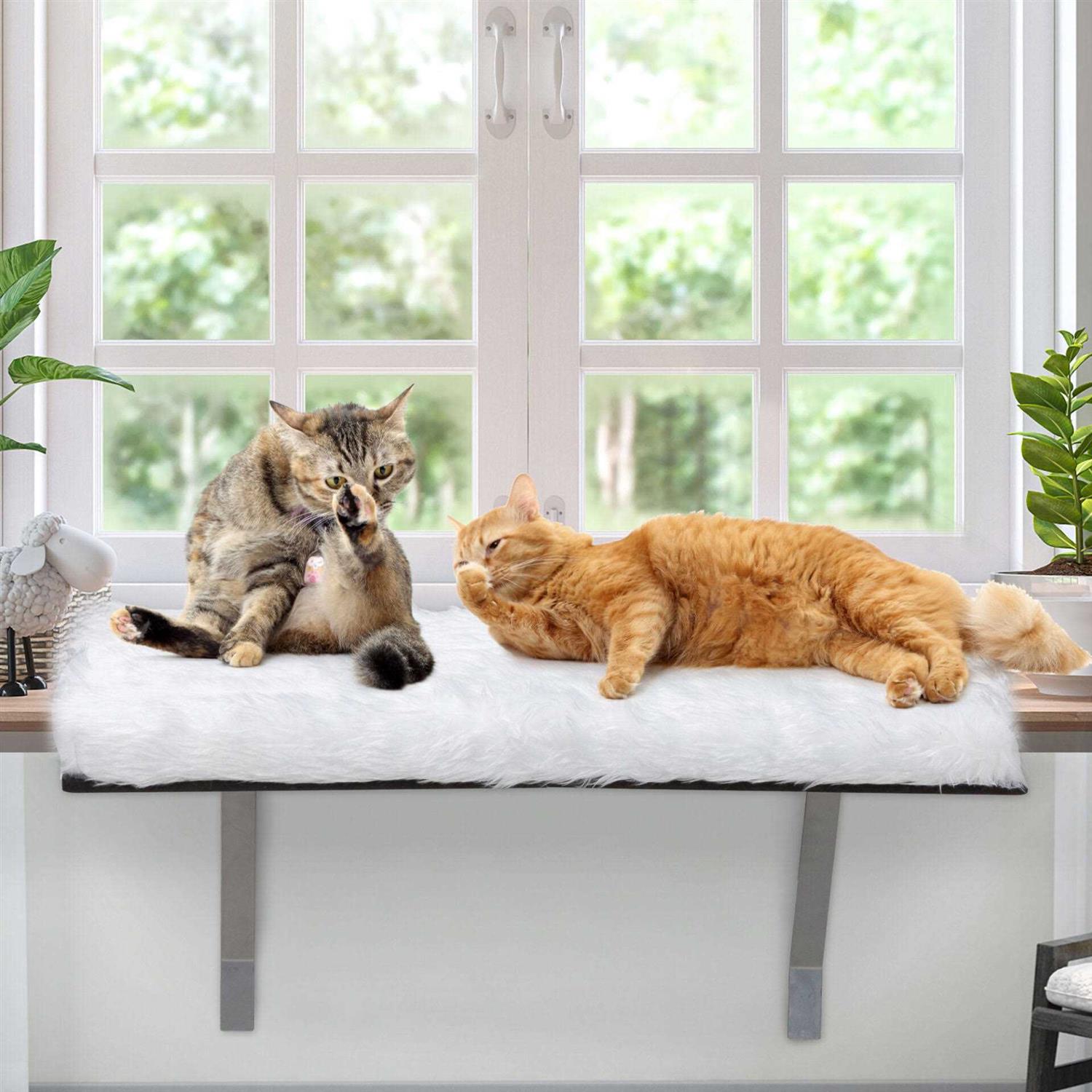 Cat Window Perch with Soft Cushion F2619