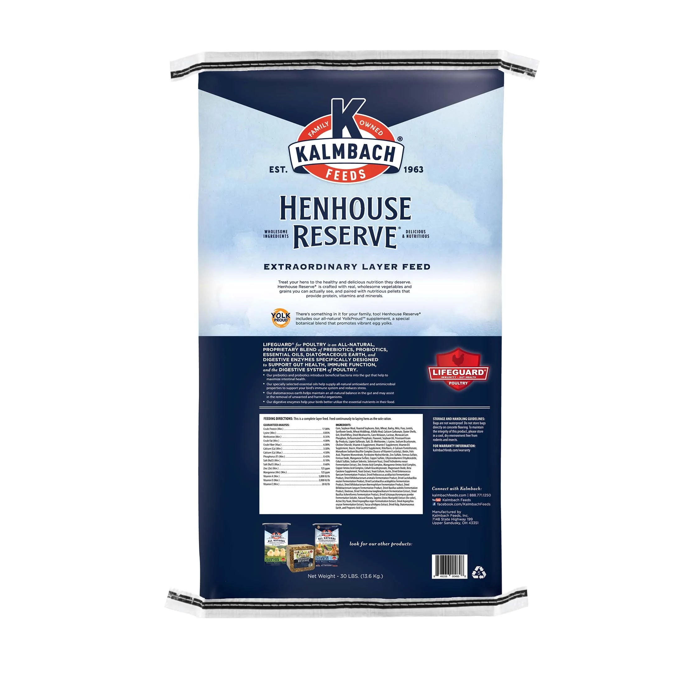 30 lb Whole Grain Layer Feed D244075