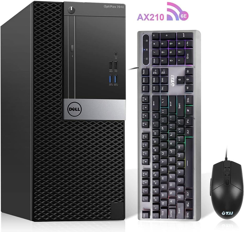 PC Tower Desktop Computer, i5 6500 3.20GHz, 16GB DDR4 Ram, 512GB M.2 NVMe SSD, 1TB HDD, Windows 10 Pro S75189