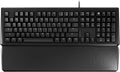 Black Mechanical Keyboard with Palm Rest C3254