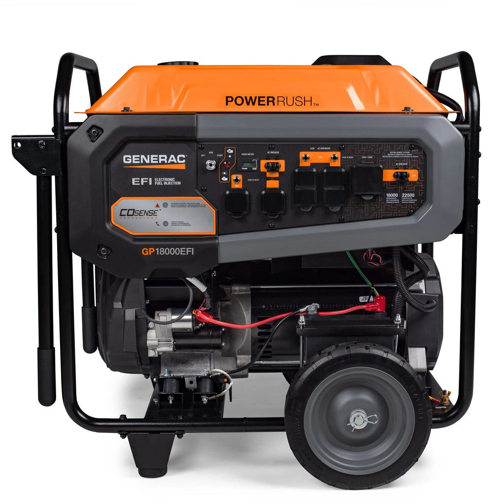 18000 Watt Electric Start Gas Powered Portable Generator O616929