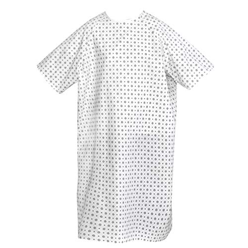 Unisex Patient Gown with Back Ties W208494