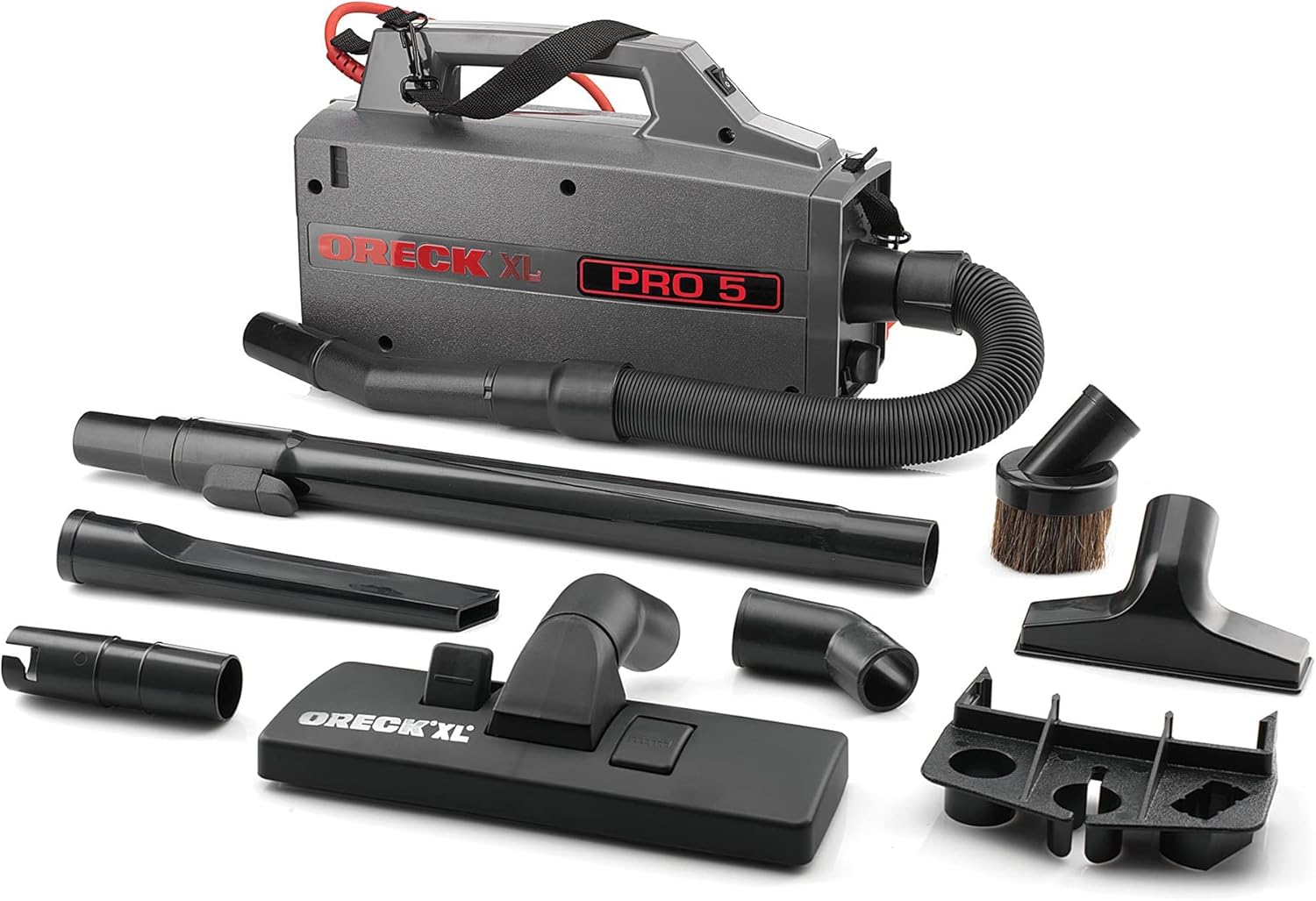 Black Compact Canister Bagged Vacuum Cleaner F813