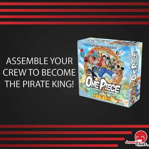One Piece Board Game, 2-8 Players, 30-45 Min, Ages 8+ N732