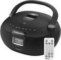 Black Portable CD Player Boombox F811