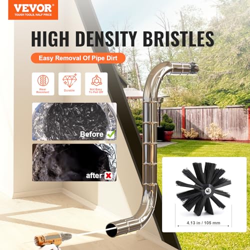Dryer Vent Cleaner Kit with Complete Accessories V9961