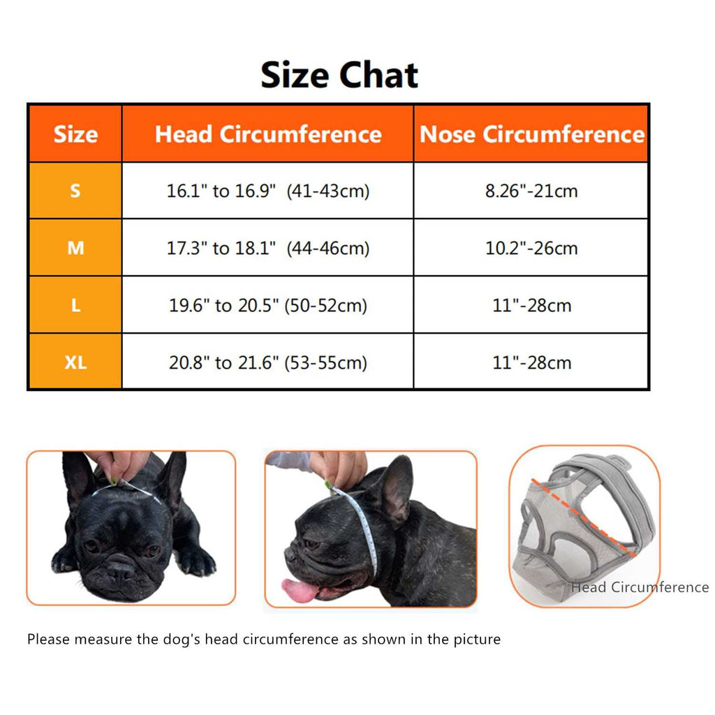Adjustable Breathable Mesh Dog Muzzle Z49451