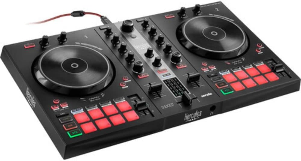 2-Deck USB DJ Controller with Audio Cable M56878