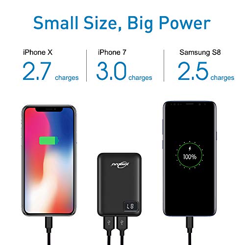 10000mAh Power Bank with LCD Display B98165