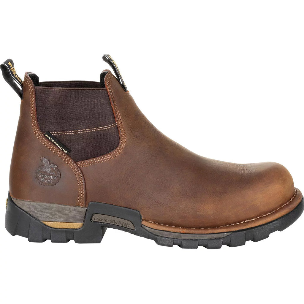 Steel Toe Waterproof Chelsea Work Boot Size 12(W) I581531
