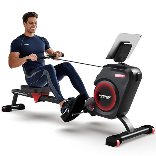 Magnetic Rowing Machine with Bluetooth, 350 LB Weight Capacity Z36857