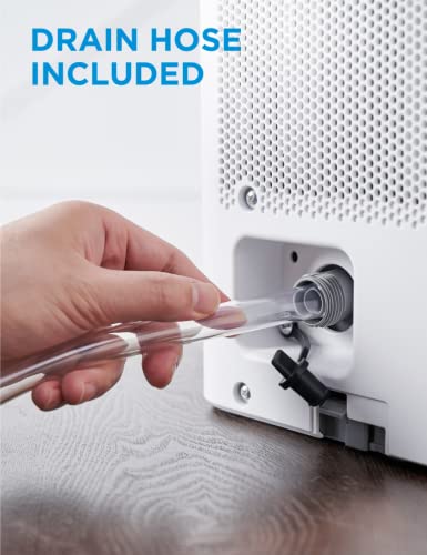 50 Pint Dehumidifier with Built-in Pump, White O504