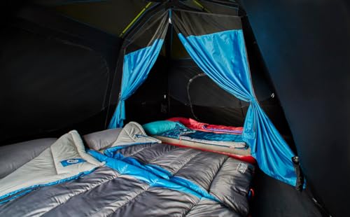 Coleman Camping Tent with Instant Setup, 4/6/8/10 Person Weatherproof Tent with Double-Thick Fabric and Carry Bag Y7692