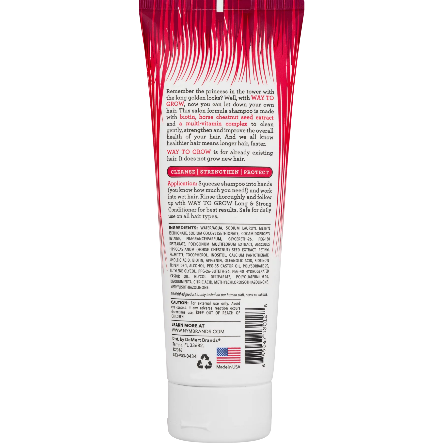 8 oz Long Hair Shampoo L101279
