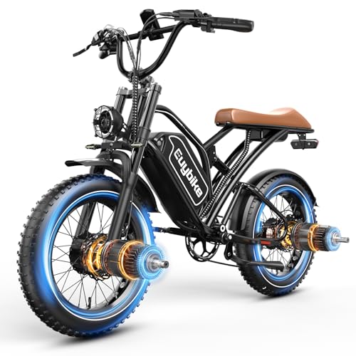 2000W Electric Bike with 48V Battery 20"x4.0" Fat Tires G555