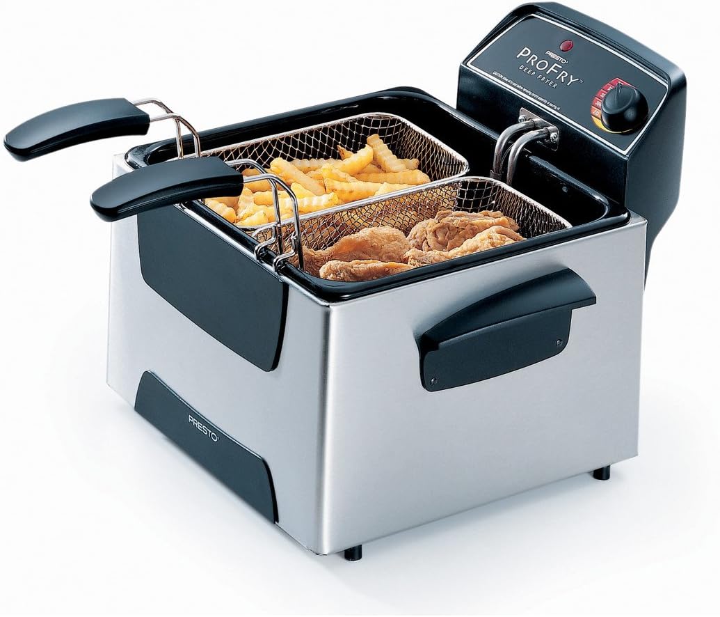 1800W 12-Cup Stainless Steel Deep Fryer Z3271