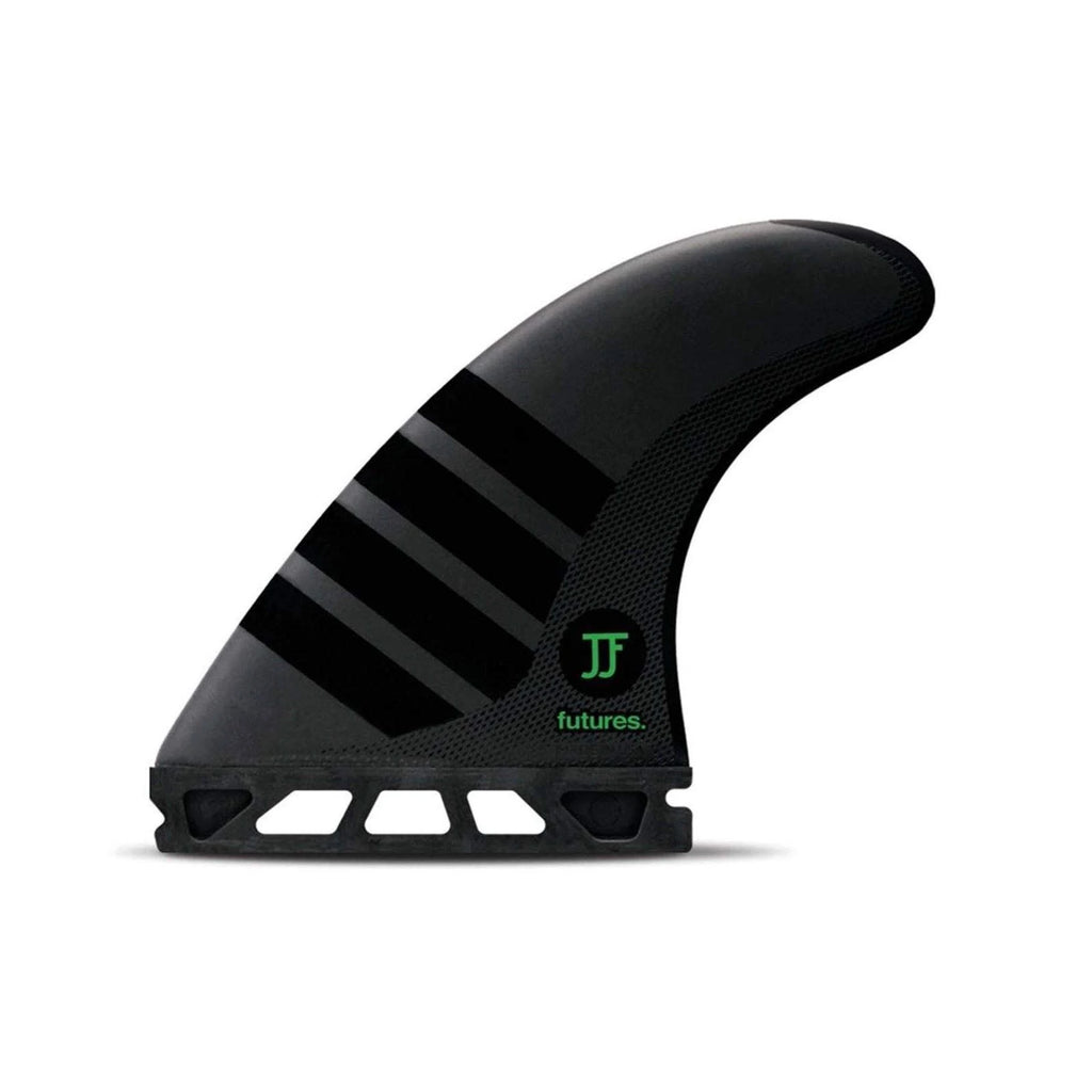Carbon/Green Medium Thruster Fin Set L775