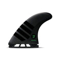 Carbon/Green Medium Thruster Fin Set L775