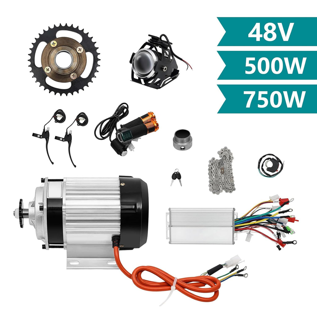 48V 750W Electric Brushless Motor Kit with Controller R1198
