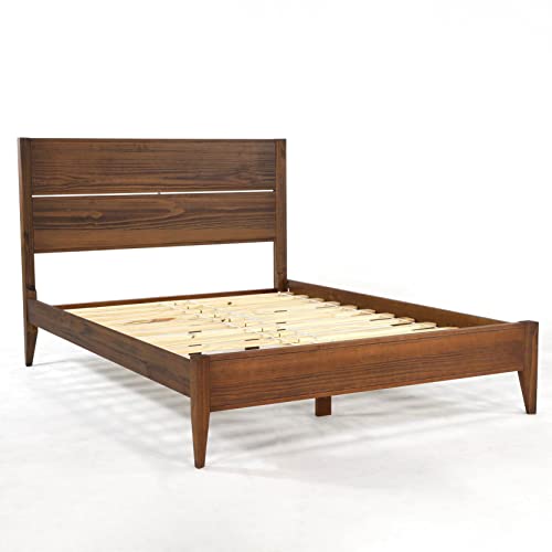 Queen Size Solid Wood Platform Bed C22967