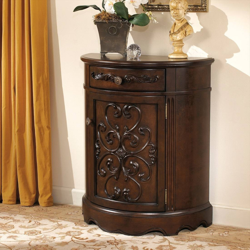 Dark Brown Accent Cabinet L197