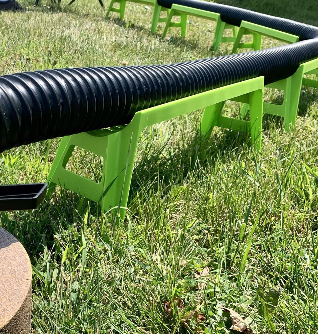 Green Pack of 2 RV Sewer Hose Support S98773