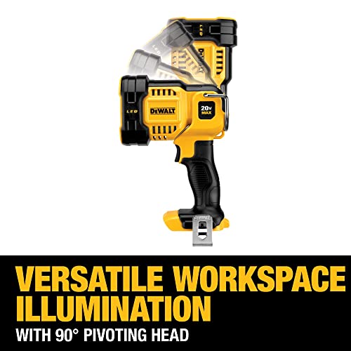 20V MAX LED Work Light, Handheld Spotlight, 1500 Lumens F81630