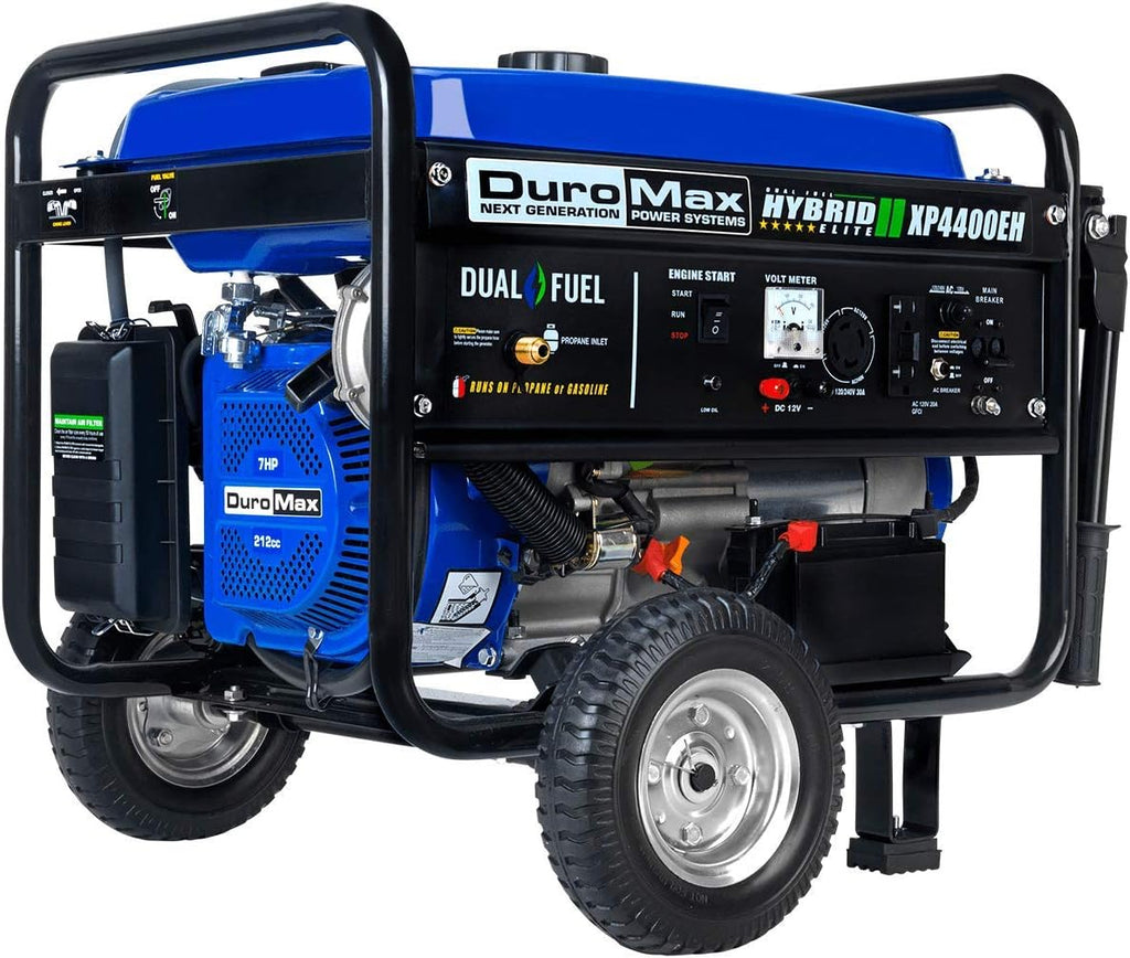 Dual Fuel Portable Generator 4400 Watt Electric Start Z720610