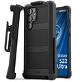 Black Belt Clip Case for Samsung Galaxy S22 Ultra L78603