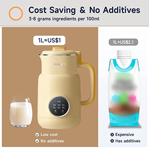 20 oz Automatic Nut Milk Maker with Nut Milk Bag T8735