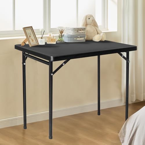 White 3ft Rectangular Plastic Folding Table D628265
