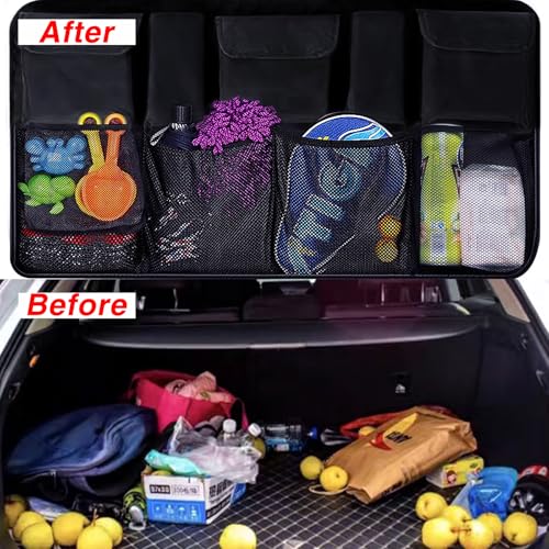 Car Backseat Trunk Organizer with Adjustable Straps A2853