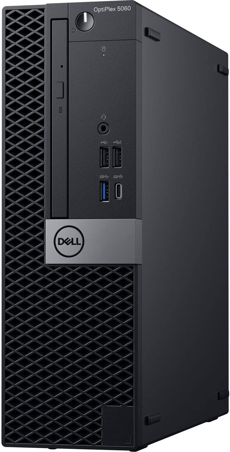 Dell Optiplex 5060 Desktop Computer Hexa Core Intel i5 16GB DDR4 RAM 250GB SSD Windows 11 Professional Black Q97527