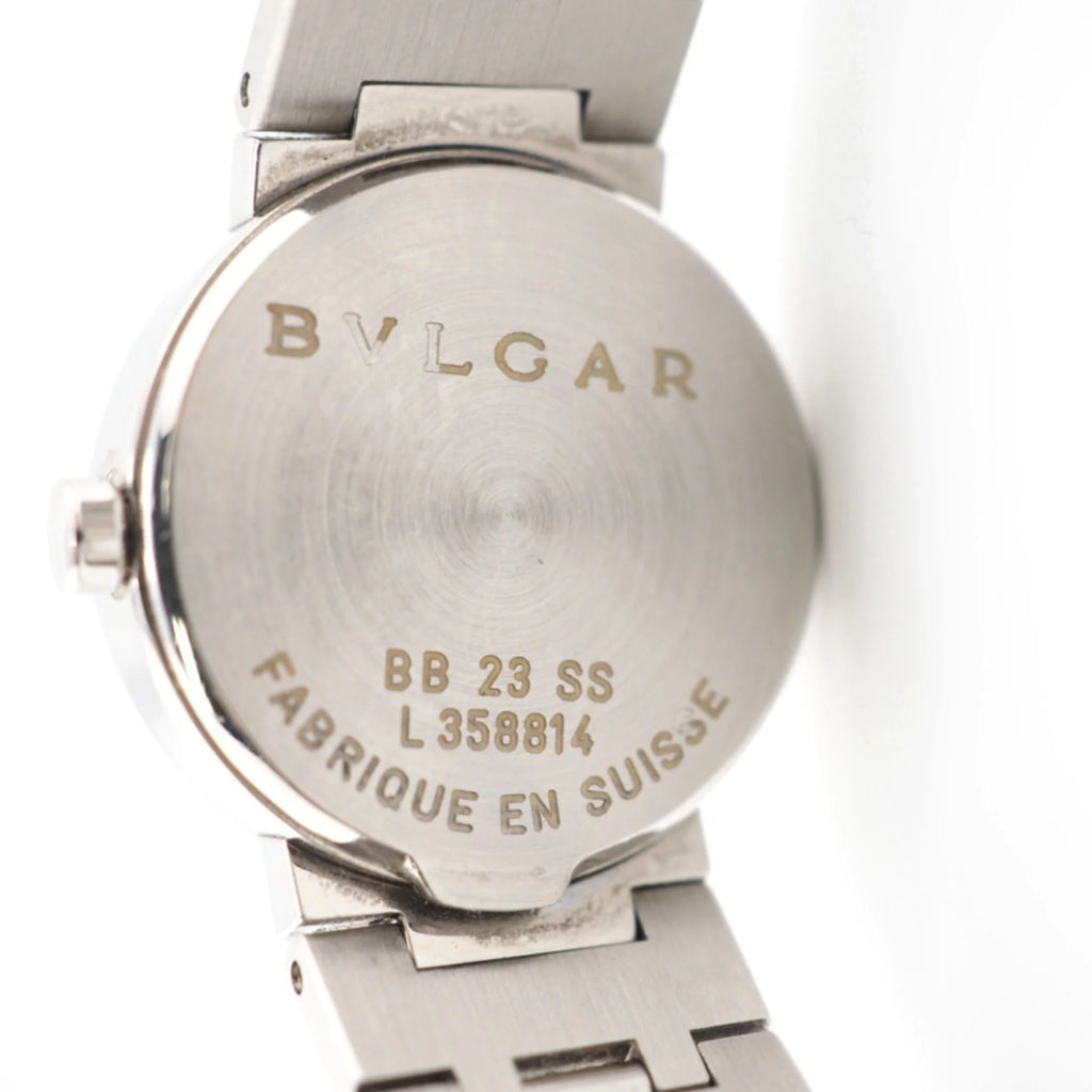 Pre-Owned Black Dial Silver Ladies Watch N60105