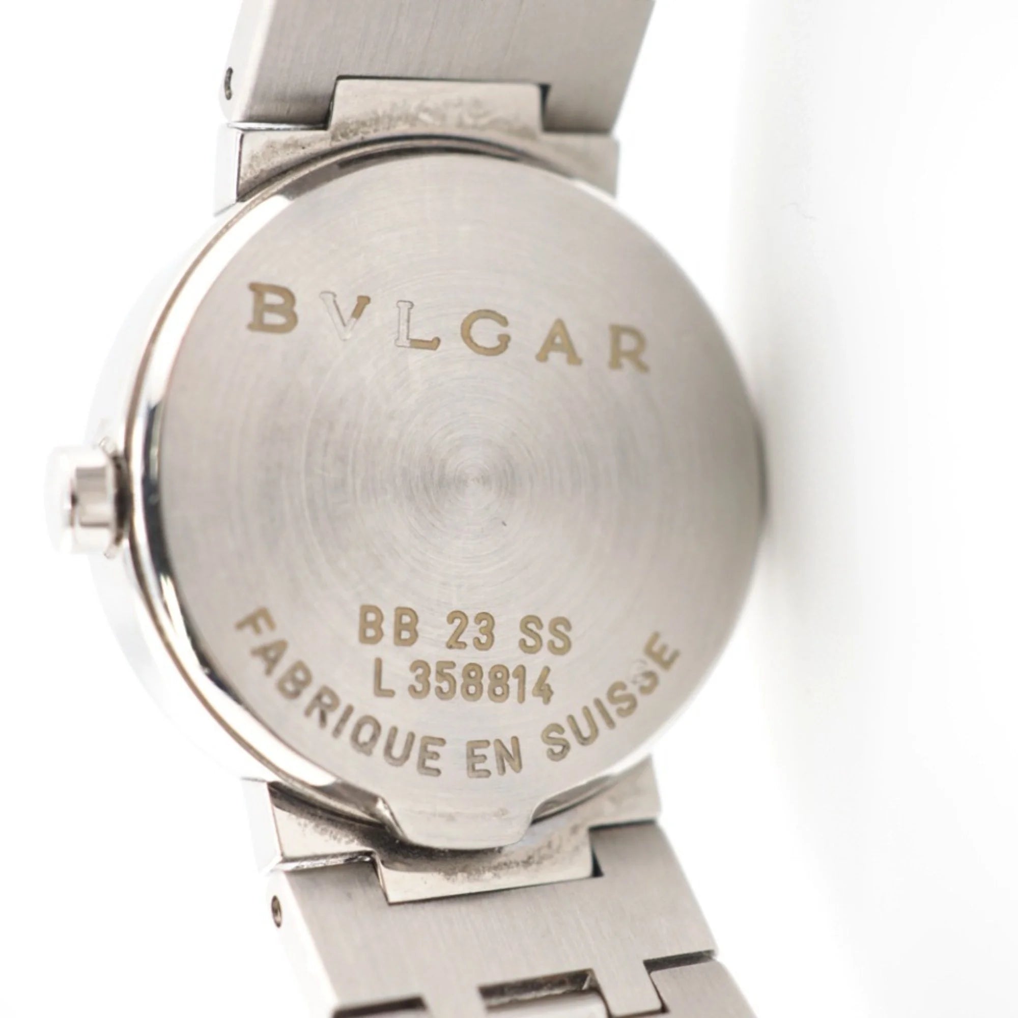 Pre-Owned Black Dial Silver Ladies Watch N60105