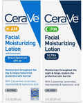 Day & Night Face Lotion Set with SPF 30 and PM Face Moisturizer, Fragrance Free S723