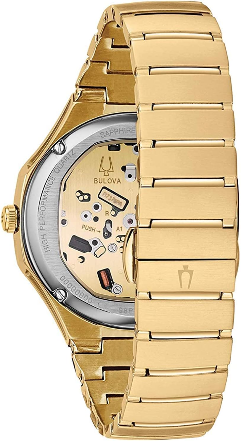 Gold-Tone Stainless Steel Quartz Chronograph Watch D631987