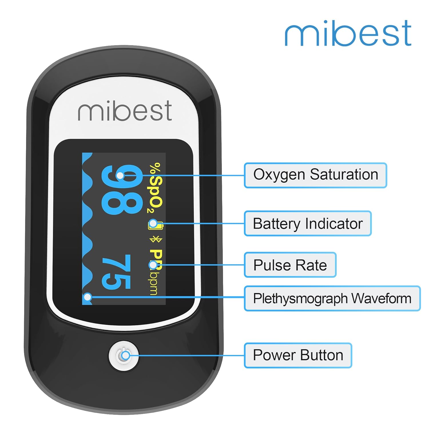 Bluetooth Pulse Oximeter R1099