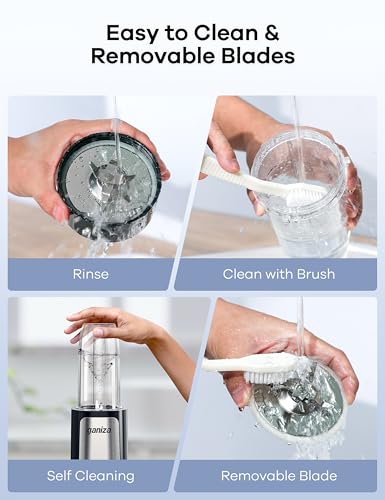 14Pcs Personal Blender with 3 Portable Cups X165