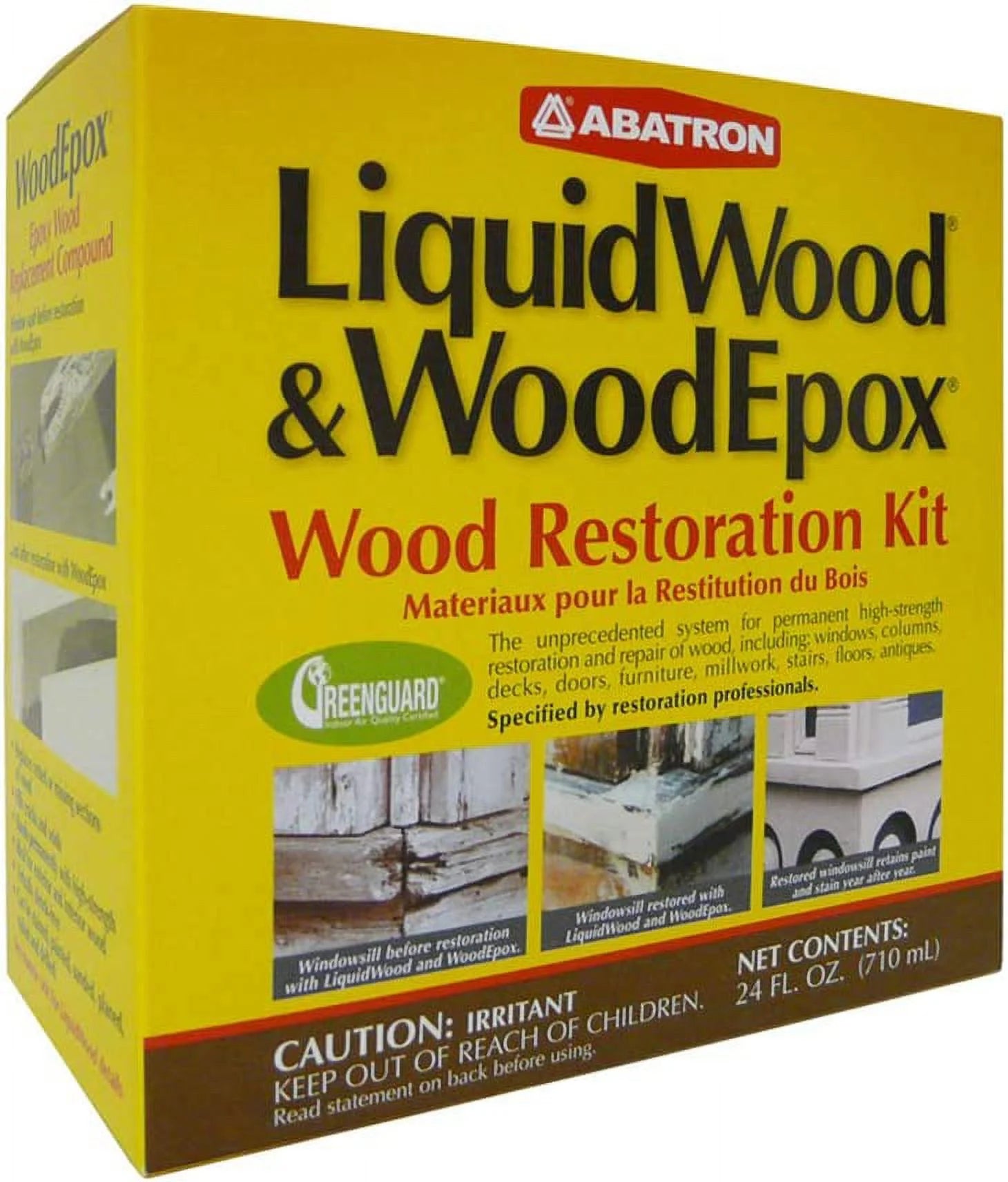 24 Oz Epoxy Resin Wood Restoration Kit X58386