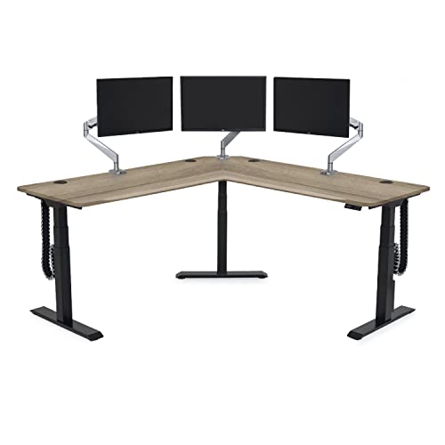 Electric Sit to Stand L-Shape Corner Desk T99914
