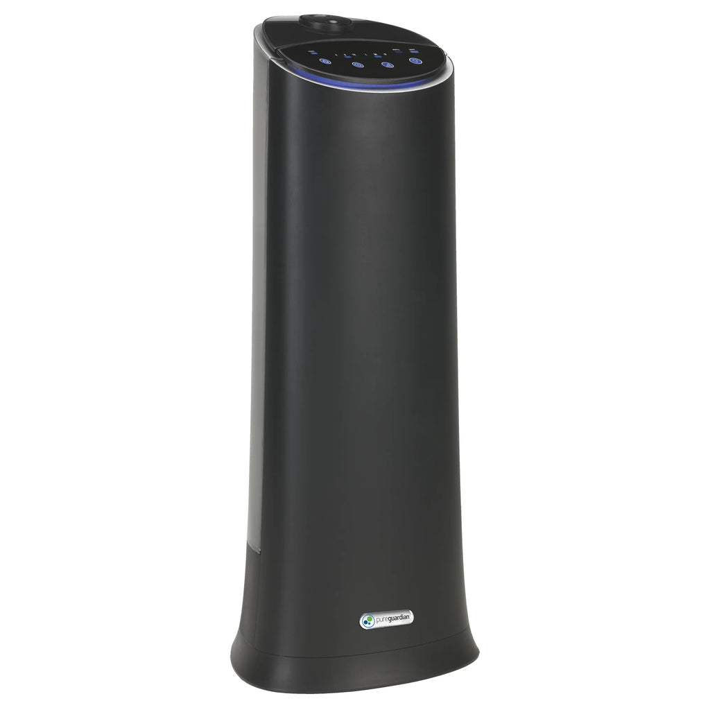 Black 1.5 Gallon Ultrasonic Cool Mist Tower Humidifier J514